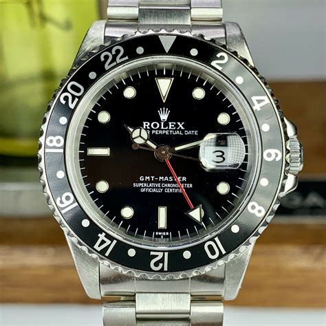 black rolex gmt master 16700|gmt rolex price.